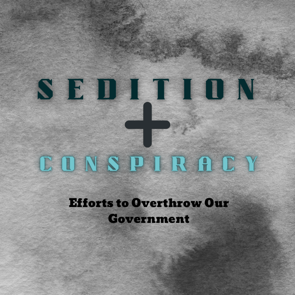 Should Seditionists And Conspirators Be Allowed To Hold Political&nbsp;Office?